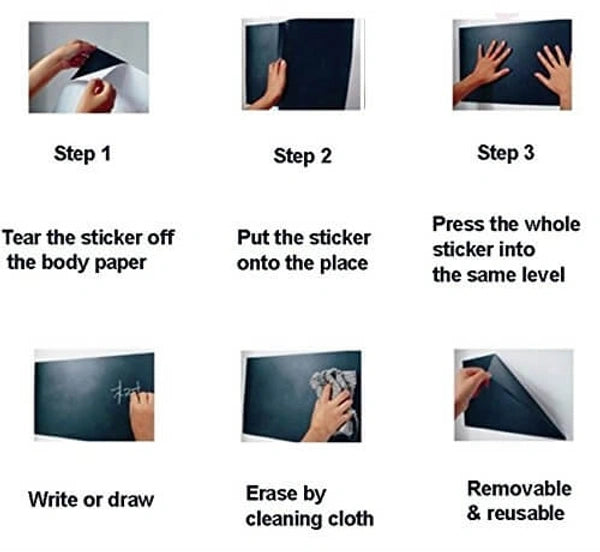 Blackboard Adhesive Self Sticker